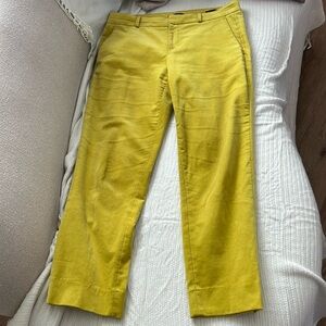 Lively Yellow / Chartreuse Corduroy Avery Pants